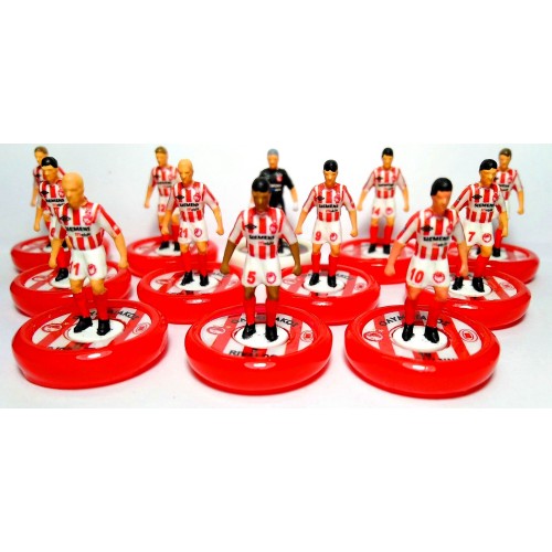 Subbuteo Andrew Table Soccer Olympiacos 2004-2005 on WSB Professional bases